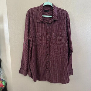Michael Brandon Long Sleeve Dress‎ Shirt  Size 2XLT